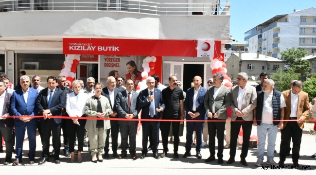  Kızılay Doğubayazıt Şubesi, "Kızılay Butik" İle Bir İlke İmza Attı
