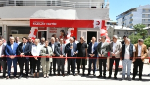   Kızılay Doğubayazıt Şubesi, "Kızılay Butik" İle Bir İlke İmza Attı