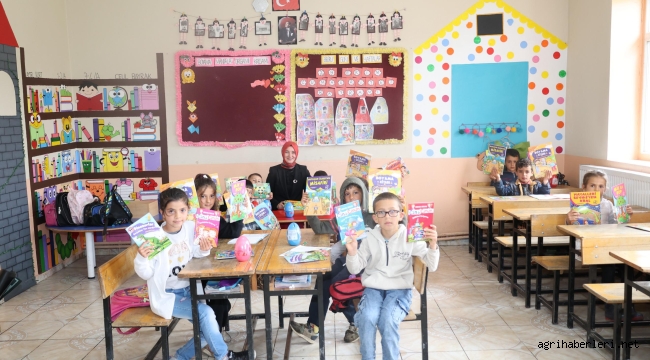   Vali Eşi Gül Koç'tan Eğitime Büyük Destek, Ağrı'da Köy Kütüphaneleri Kitaplarla Şenlendi