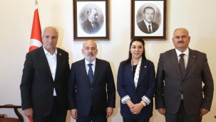 İçişleri Bakan Yardımcısı Mehmet Sağlam'a, Ağrı Şehrin Talepleri İletildi