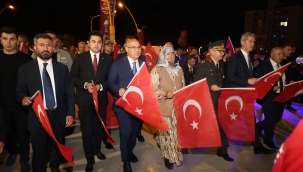 15 Temmuz Ağrı'da Unutulmadı Etkinliklerle Kutlandı