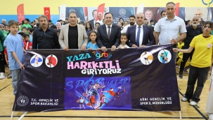   Ağrı'da GSB Spor Okulları Açılış Töreni Yapıldı