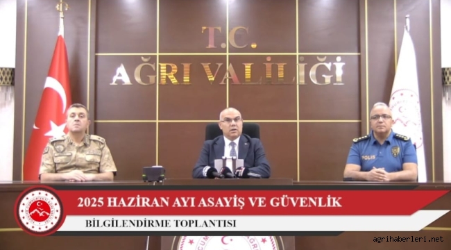 Ağrı'da Suçlarla Etkin Mücadele ve Güvenlik Değerlendirmesi,