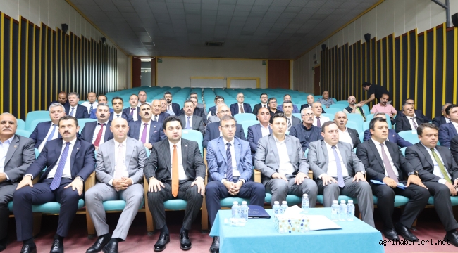 Ağrı'da Vali Koç Başkanlığında, İl Planlama ve Koordinasyon Kurulu Toplantısı Yapıldı