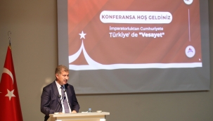 Ağrı İbrahim Çeçen Üniversitesinde (AİÇÜ) "Zaferin Adı Türkiye" temalı konferans düzenlendi.