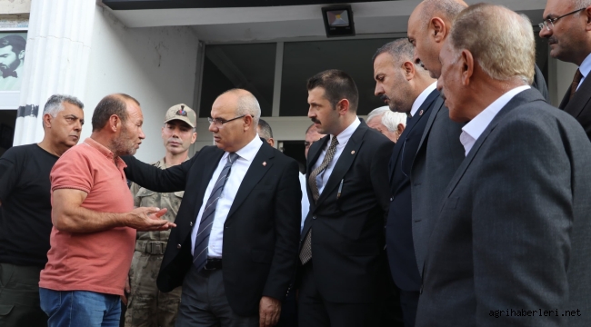 Ağrı Valisi Mustafa Koç, Tutak ilçemizin kalkınması için tüm kurumlarımızla el ele çalışıyoruz.