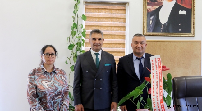 AİÇÜ Eleşkirt MYO'da Görev Değişimi