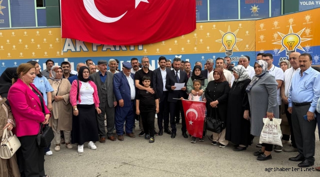 AK Parti Ağrı İl Başkanı İlhami Yıldız'dan "Terörsüz Türkiye" ve 15 Temmuz Vurgusu