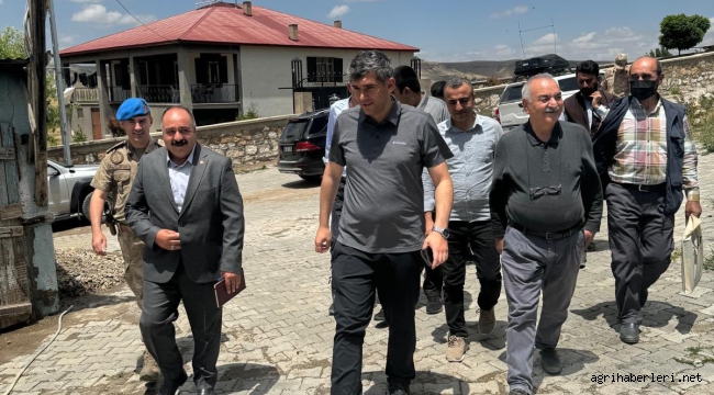 Diyadin Kaymakamı Furkan Korkusuz, Köy Ziyaretlerine Devam Ediyor