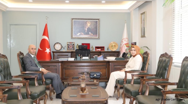 Doğubayazıt Kaymakamı Ekinci, Kurum Temsilcilerini Makamında Ağırladı