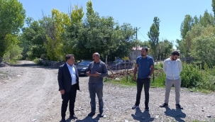 Eleşkirt'te Kaymakam ve Belediye Başkanı Ergözü Köyü'nde