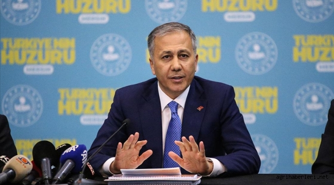 İçişleri Bakanı Ali Yerlikaya, 30 İlde FETÖ Operasyonu 156 Şüpheli Yakalandı