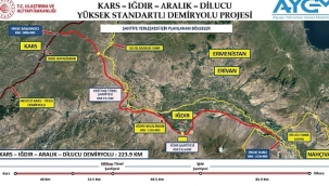 Iğdır-Nahçıvan Demiryolu Iğdır'ın Kaderini Değiştirecek