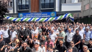 İstanbul'da Doğubayazıt Çetenli-Teperiz Köyü Derneği Çoşkuyla Açıldı