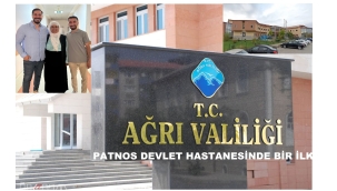 Patnos Devlet Hastanesi'nde İlk Lomber Stabilizasyon Ameliyatı Gerçekleştirildi