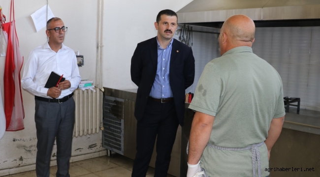 Tutak Kaymakamı Coşkun, Kurumları Ziyaretlerine Devam Ediyor