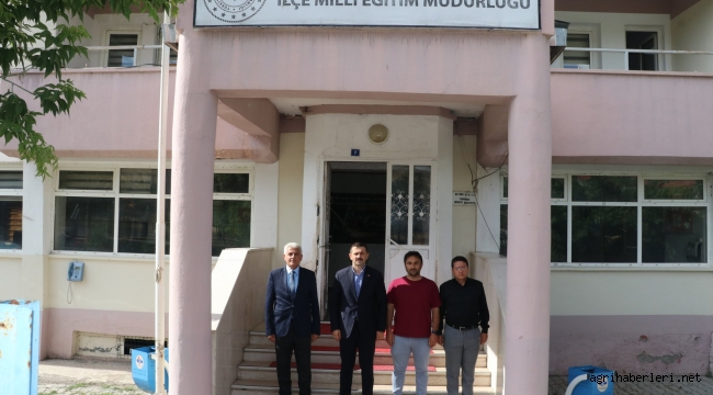 Tutak Kaymakamı Coşkun, Kurumları Ziyaretlerine Devam Ediyor