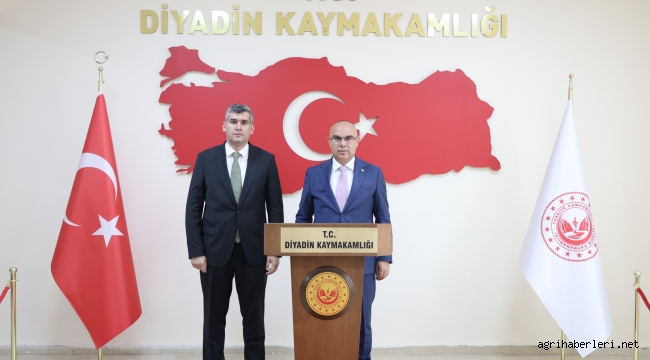  Vali Koç'tan Taşlıçay Kaymakamı ve Diyadin Kaymakamına İade-i Ziyaret