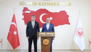  Vali Koç'tan Taşlıçay Kaymakamı ve Diyadin Kaymakamına İade-i Ziyaret