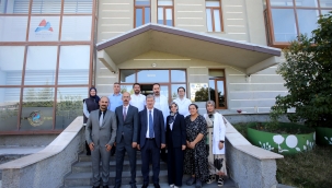 AĞRI İBRAHİM ÇEÇEN ÜNİVERSİTESİ REKTÖRÜ GÜLÇİN, (MERLAB) ZİYARET ETTİ.