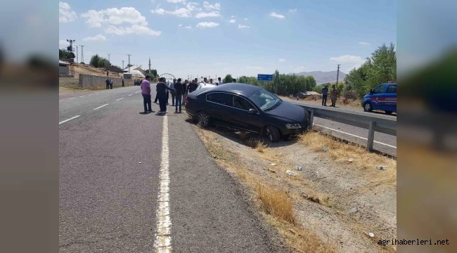  Ağrı İl Sağlık Müdürü ve Beraberindekiler Kazada Yaralandı