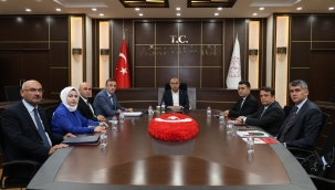  Ağrı Valisi Mustafa Koç, Kaymakamlar İle Sorunları Görüştü