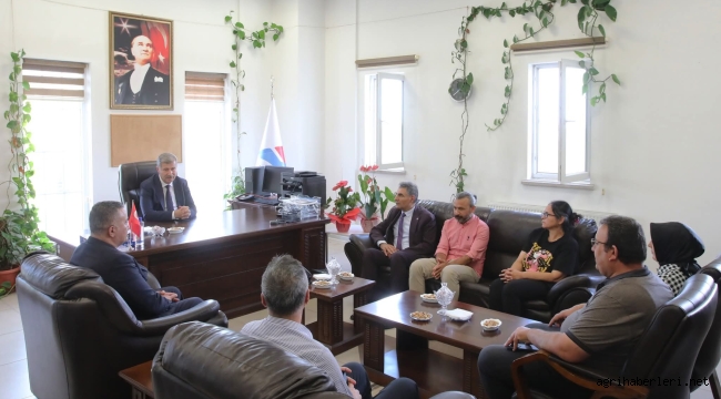 AİÇÜ Rektörü Prof. Dr. İlhami Gülçin, Eleşkirt Yerleşkesini Ziyaret Etti