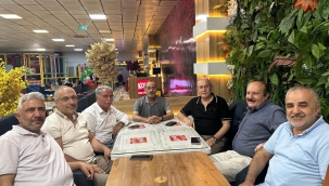 Eski Milletvekilleri Özyolcu ve Alır, Doğubayazıt'ta Parti Teşkilatı ile Buluştu