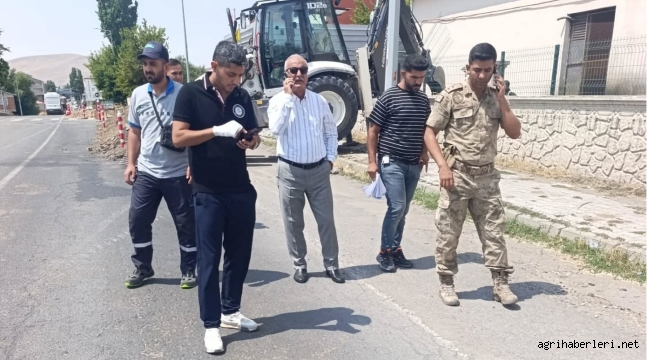 Hamur'da Doğalgaz Çalışmaları Kaldığı Yerden Devam Ediyor!