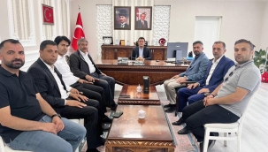 Patnos Kaymakamı Dertlioğlu'na Hoşgeldiniz Ziyaretleri