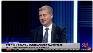 Rektörü Gülçin, Tercih Döneminde TV Kanallarında  Öğrencileri (AİÇÜ) de Nitelikli Eğitime Davet Etti