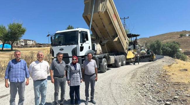 ​​​​​​​TAŞLIÇAY'IN KADIN KAYMAKAMI KÜBRA BAKA KILIÇ, KÖYDEKİ ÇALIŞMALARI TAKİPE ALDI