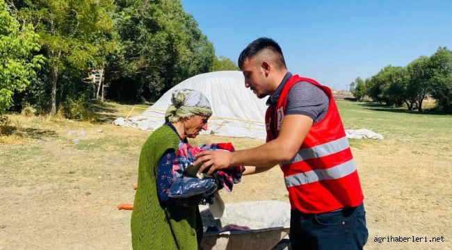  Türk Kızılay Doğubayazıt Şubesi 85 Köyün Umut ve Sevgi Kapısı Oldu