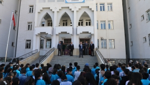 Ağrı'da 2025-2026 eğitim öğretim yılının ilk ders zili Çaldı.