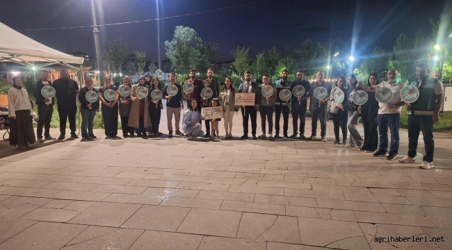 Ağrı'da Halk Sağlığı Haftası "Sağlık İçin Hareket" Yürüyüşü Renkli Görüntülere Sahne Oldu