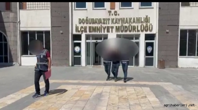 Doğubayazıt'ta İki Kişi Yakalandı