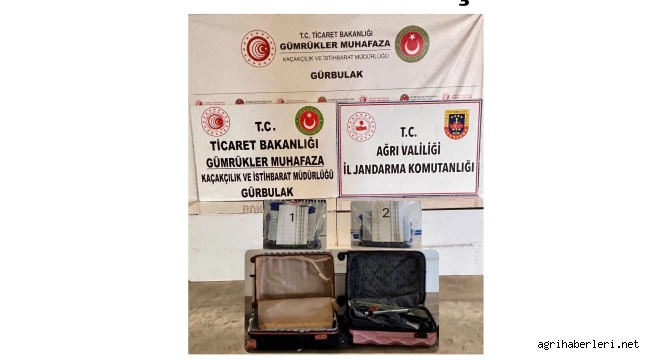 Gürbulak Gümrüğü'nde 4 kilo 322 gram sıvı metamfetamin ele geçirildi.