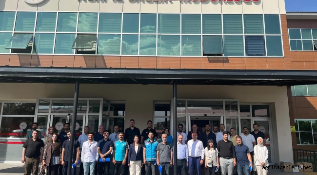 TAMP Ağrı İl Sağlık Müdürü Beşer'in de Katıldığı Masa Başı Tatbikatı Yaptı