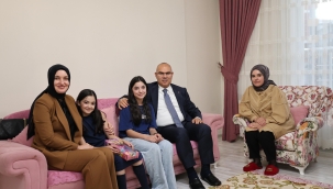 Ağrı'da Koç Çifti, Özel Gereksinimli Çocukların Yanında Oldu