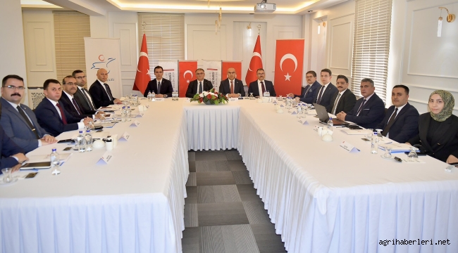 1. Bölge Düzensiz Göçle Mücadele Koordinasyon Toplantısı Van'da Gerçekleştirildi