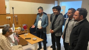 AK Parti İl Başkanı Yıldız, Ağrı Eğitim ve Araştırma Hastanesi'nde Hastalara Moral Verdi