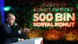 Erdoğan, Ağrıya 2.840 Sosyal Konut Konut Yapılacak