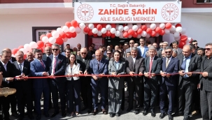 Patnos'ta Zahide Şahin Aile Sağlık Merkezi Hizmete Açıldı