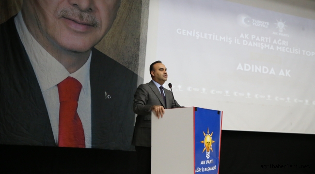 Ağrı'da AK Parti İl Danışma Meclisi Toplantısı Gerçekleştirildi: "Ağrı, Türkiye Yüzyılının Parlayan Yıldızı Olacak"