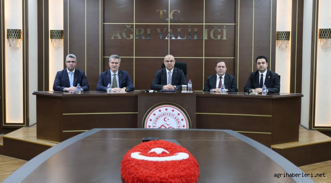 Ağrı'da Asayiş ve Güvenlik Değerlendirme Toplantısı Yapıldı