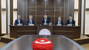 Ağrı'da Asayiş ve Güvenlik Değerlendirme Toplantısı Yapıldı