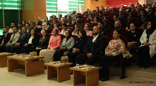  Ağrı'da Meme Kanseri Farkındalık Buluşması