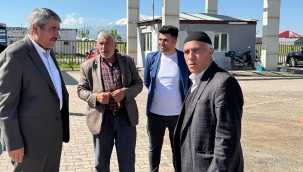 Ağrı Patnos Belediye Başkanı Taşkın, Hayvan Pazarı Esnafına Kantar Müjdesini Verdi