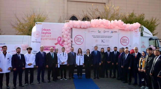 Halk Sağlığına Yapay Zeka Desteği: Bakan Kacır, Ağrı'da Gezici Kanser Tarama Aracının Açılışını Yaptı