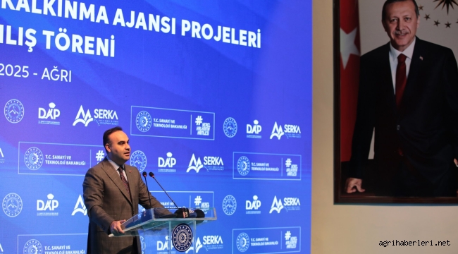 Bakan Kacır Ağrı'da: 12 Önemli Projenin Toplu Açılışı Gerçekleşti, Kalkınmada Yeni Dönem Başlıyor